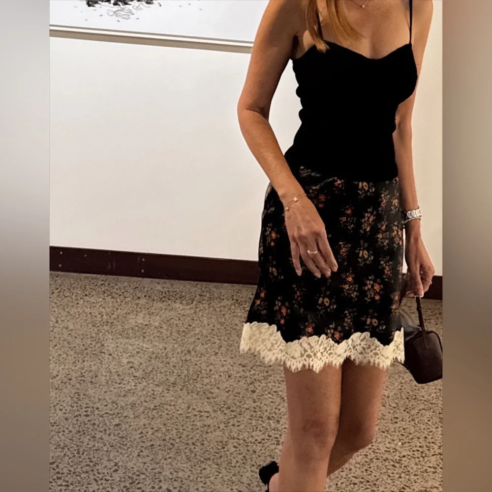 DÔEN Giulietta Skirt in Fleur Du Palais Size XXL